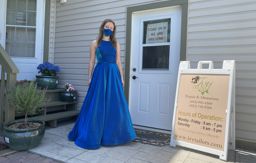 Blue Dress Alteration
